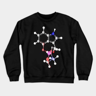 Psilocybin Molecule Crewneck Sweatshirt